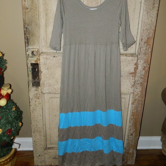 Lolly Wolly Doodle Maxi Dress Size Large (BB-32) - Picture 1 of 4
